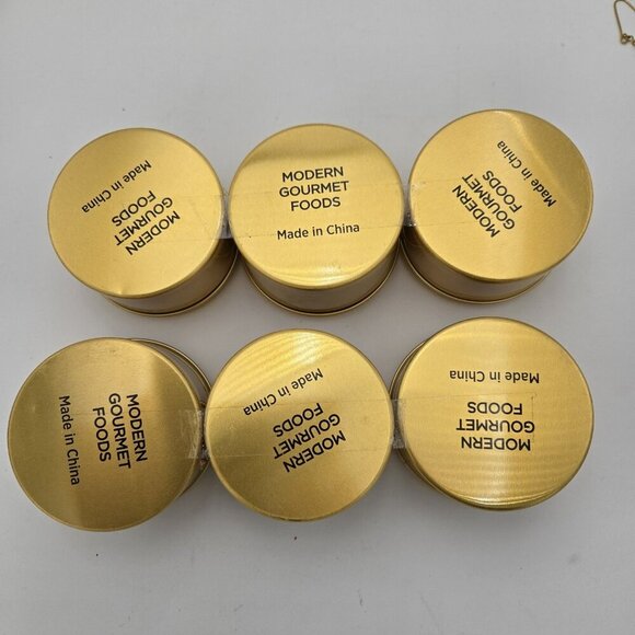 Modern Gourmet Sampler 6 Tea Set Loose Leaf Tea 2 Mugs Infuser Gold Gift Set - Picture 9 of 10